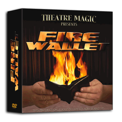 (image for) Fire Wallet 2.0 DVD and Gimmick - Theatre Magic